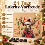 Lakrids by Knud Lakritz Adventskalender 520g – 24 Sorten mit Schokolade & Salzlakritz – Bild 2