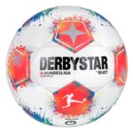 Derbystar Bundesliga Fussball Gr. 5 – Trainingsball mit Diamantenstruktur für Kinder