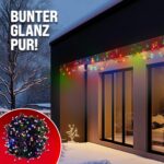 Monzana® Lichterkette 400 LED 40m – IP44 Weihnachtsbeleuchtung für Innen & Aussen – Bild 4