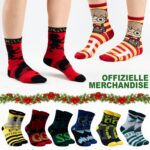 Get Trend Harry Potter Socken Adventskalender 2026 – 24 Paar Damen Socken (Grösse 33-39) – Bild 5