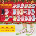 Hello Kitty Sanrio Adventskalender 2026 – 24 Paar Socken für Damen & Teenager Grösse 33-40 – Bild 6