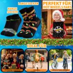 Get Trend Hot Wheels Socken Adventskalender 2026 – 24 Paar für Jungen EU 27-32 – Bild 3
