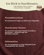 PaarMinuten Adventskalender 2026 + 3 Kartensets – 24 Erlebnisse & 159 Gesprächsimpulse für Paare – Bild 4
