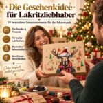 Lakrids by Knud Lakritz Adventskalender 520g – 24 Sorten mit Schokolade & Salzlakritz – Bild 3