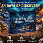 Survival Kit Adventskalender 2026 für Männer – 24 Outdoor-Gadgets & Werkzeuge – Bild 7