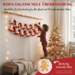 EDELHAUS® Adventskalender zum Befüllen 24er Set – XL Jutesäckchen für individuelle Weihnachtsgeschenke – Bild 5