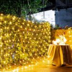 UISEBRT LED Lichternetz 6x2m Warmweiss – 280 LEDs mit 8 Modi für Innen & Aussen – Bild 9