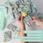 BONNYCO Mochi Squishy Set 80 Stück – Kawaii Squeeze Toys mit Aufbewahrungsbox für Kindergeburtstag – Bild 3