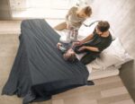 Utopia Bedding Baumwoll-Waffeldecke 228x182 cm Anthrazit – Atmungsaktive Tagesdecke für alle Jahreszeiten – Bild 7