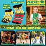 Get Trend SpongeBob Adventskalender 2026 – 24 Paar Socken für Kinder & Teens – Bild 3