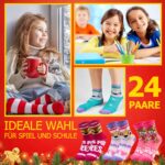 Get Trend Paw Patrol Skye Socken Adventskalender 2026 – 24 Paar für Kinder Grösse 27-31 – Bild 4