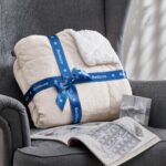 BEDSURE Sherpa Kuscheldecke 220x240 cm – Flauschige Wolldecke Hellbeige für Couch & Bett – Bild 6