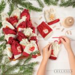 EDELHAUS® Adventskalender zum Befüllen 24er Set – XL Jutesäckchen für individuelle Weihnachtsgeschenke – Bild 2