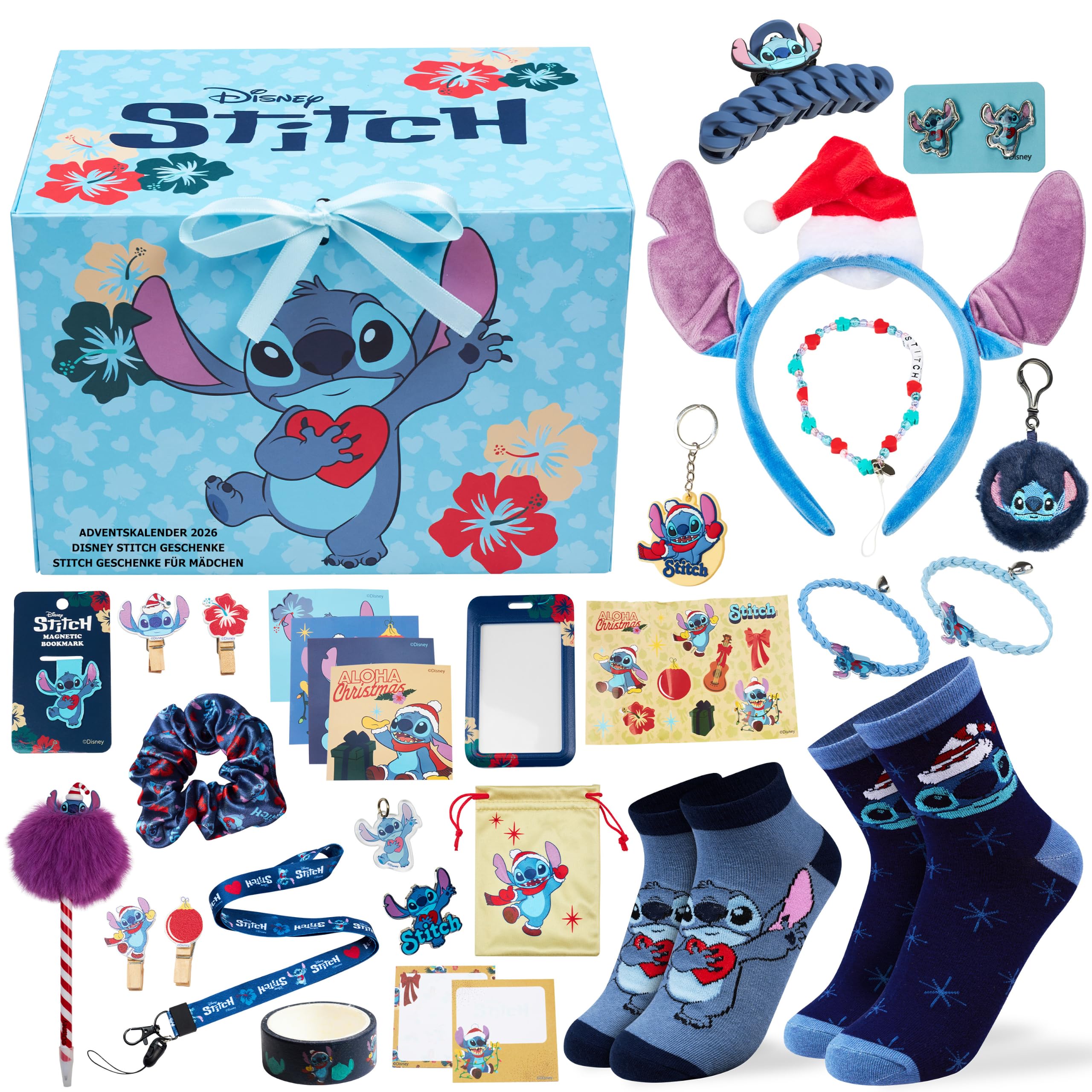 Get Trend Disney Stitch Adventskalender 2026 – 24 Überraschungen für Mädchen & Teens