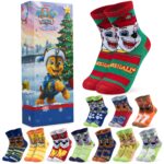 Get Trend Paw Patrol Chase Socken Adventskalender – 24 Paar für Kinder Grösse 27-31