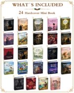 RONSTONE Mini-Bücher Adventskalender 2026 – 24 Hardcover Klassiker mit Magnetbox – Bild 4