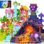 COOLJOYA Magnetische Bausteine 300 Teile – STEM Lernspielzeug für Kinder ab 3 Jahren