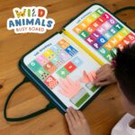 BONNYCO Montessori Busy Board Filz – 8 Sensorische Tafeln im Koffer für Kinder 1–4 Jahre – Bild 9