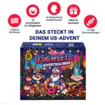 EWL Adventskalender US Sweets Mix 2026 – 24 amerikanische Süssigkeiten für die Adventszeit – Bild 6