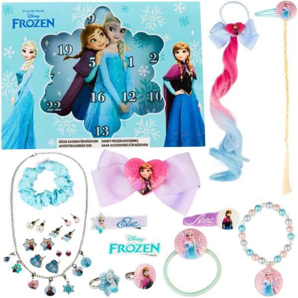 Get Trend Disney Frozen Adventskalender 2026 – 24 Accessoires für Mädchen