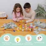 BONNYCO Mochi Squishy Set 80 Stück – Kawaii Squeeze Toys mit Aufbewahrungsbox für Kindergeburtstag – Bild 7
