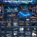 Survival Kit Adventskalender 2026 für Männer – 24 Outdoor-Gadgets & Werkzeuge – Bild 3