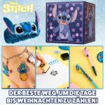 Disney Stitch Adventskalender 2026 – 24 Überraschungen mit Schreibwaren & Accessoires für Kinder – Bild 4