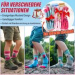 Sandsuced Merino Wolle Wandersocken Kinder 6er-Set – Thermosocken für Mädchen & Jungen – Bild 6