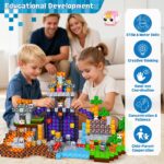 Pourbibi Magnetische Bausteine 150 Teile – STEM Lernspielzeug für Kinder ab 3 Jahren – Bild 5