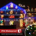 NEXVIN 20M LED Lichterkette 200er mit Bewegungssensor & Weihnachtsmusik – Strombetrieben – Bild 4