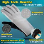 Valkental GloRider Fahrradhandschuhe wasserdicht – Übergangshandschuh mit 3M Isolation & Touchscreen – Bild 2