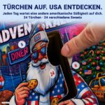 EWL Adventskalender US Sweets Mix 2026 – 24 amerikanische Süssigkeiten für die Adventszeit – Bild 7