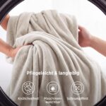 BEDSURE Fleecedecke 150x200 cm – Ultraweiche Kuscheldecke aus Mikrofaser für Sofa & Bett – Bild 7