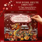 He-Ju Adventskalender 2026 – 24 asiatische Snacks & Sweets aus China | Nachhaltig handgepackt – Bild 2