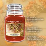 Yankee Candle Autumn Wreath Duftkerze Gross – 150 Stunden Brenndauer für Herbststimmung – Bild 5