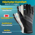 Valkental GloRider Fahrradhandschuhe wasserdicht – Winter-Thermohandschuhe mit Touchscreen – Bild 2