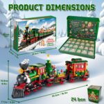 Rubypop Adventskalender 2026 – Zug-Bausteinset mit 24 Überraschungen für Kinder – Bild 3