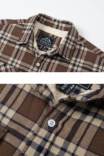 TACVASEN Herren Fleece-Thermohemd mit Karomuster – Warme Flanellhemd Jacke für Winter – Bild 2