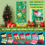 Get Trend SpongeBob Adventskalender 2026 – 24 Paar Socken für Kinder & Teens – Bild 4