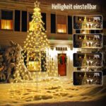 Joomer Weihnachtsbeleuchtung 568 LED 3,87M mit Stern – Warmweiß Außen Christbaumbeleuchtung Dimmbar – Bild 2