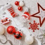 Valery Madelyn 70er Christbaumkugeln-Set Rot-Weiss – Bruchsicher Weihnachtsschmuck – Bild 8