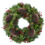 TRIXES 15er Set Natur Tannenzapfen 12cm – Rustikale Weihnachtsdeko für Kränze & Arrangements – Bild 5